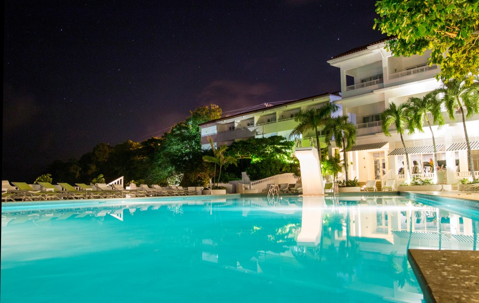 Pool Under the Stars Couples Tower Isle Jamaica